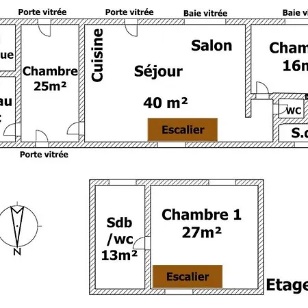 Familial Avec Jardin Prive Et Wifi A - Fr-1-426-458 Semesterbostad *